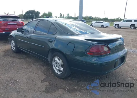 2001 Pontiac Grand Prix Se from USA, damaged, VIN 001G2WK52J01F1818
